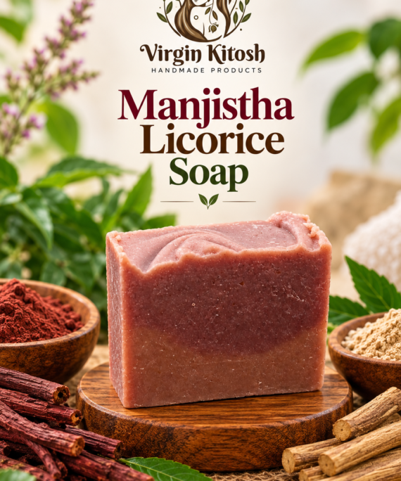 Manjistha Licorice Cold Process Soap