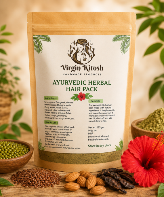 Ayurvedic Herbal Hair Pack