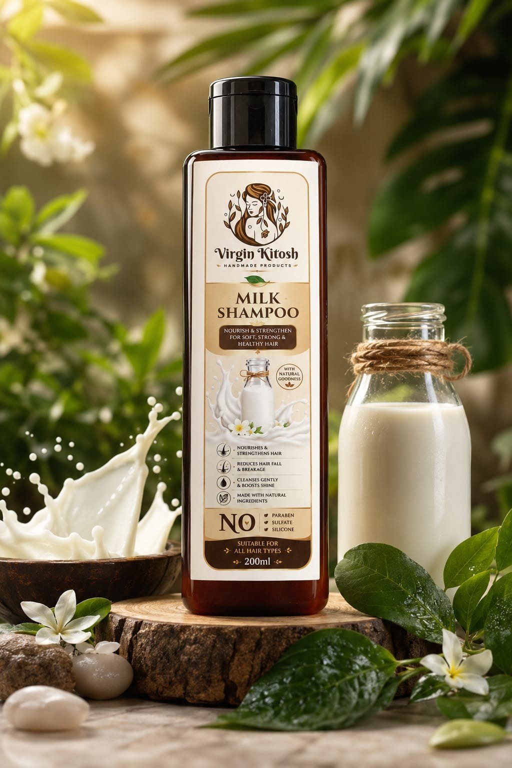 Milk Shampoo – Nourish & Strengthen