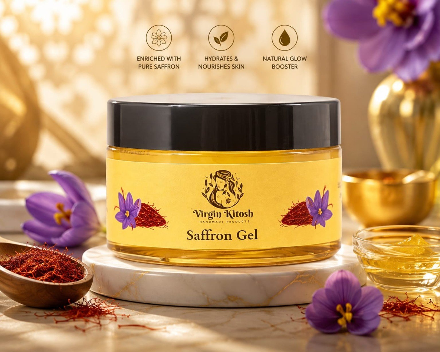 Saffron Glow Gel