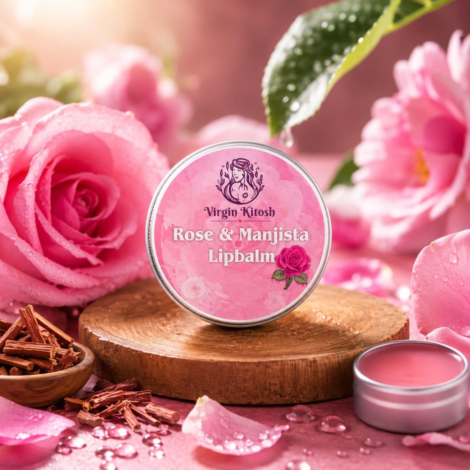 Rose Manjistha Lip Balm