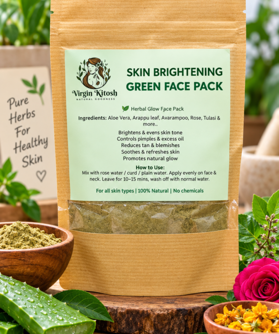 Skin Brightening Green Face Pack